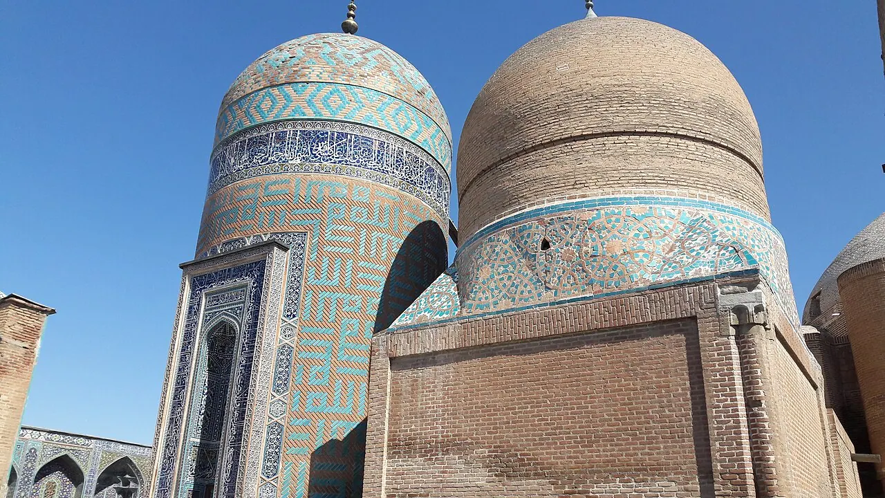 گنبد الله الله بر آرامگاه شیخ صفیالدین اردبیلی